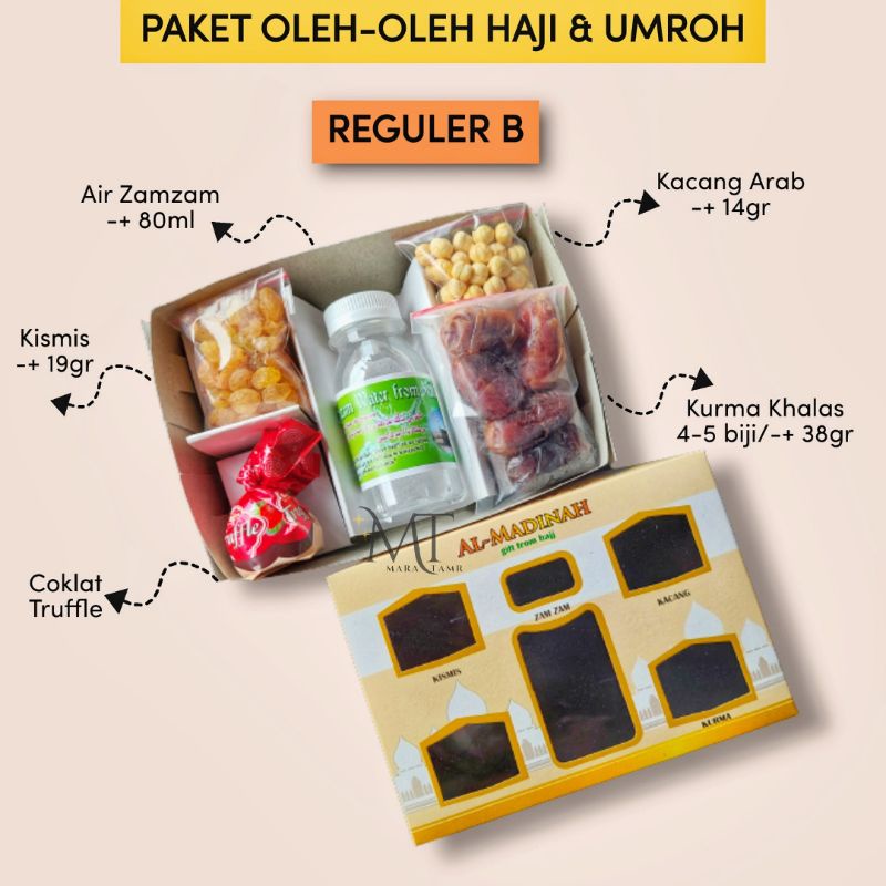 

Paket Oleh Oleh Haji dan Umroh / Oleh Oleh Haji dan Umroh / Oleh Oleh Umroh / PAKET REGULER B