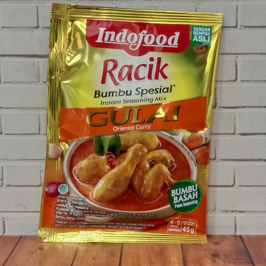 

Indofood Racik Bumbu Spesial Gulai 45g