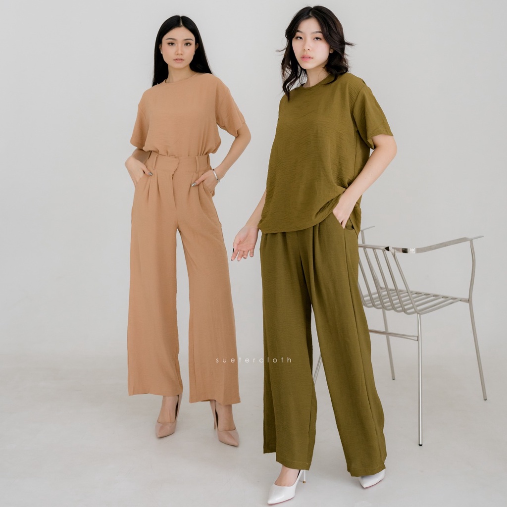 SUETERCLOTH - Jiorji Set / Pakaian Set Wanita Premium / set wanita premium