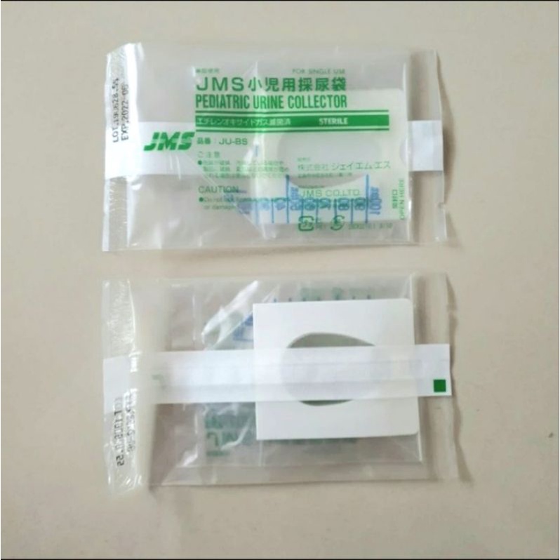 PER SATU PCS Urine Bag Bayi JMS ORIGINAL Pediatric Urine Collector JMS ORIGINAL Penampung Urine Bayi