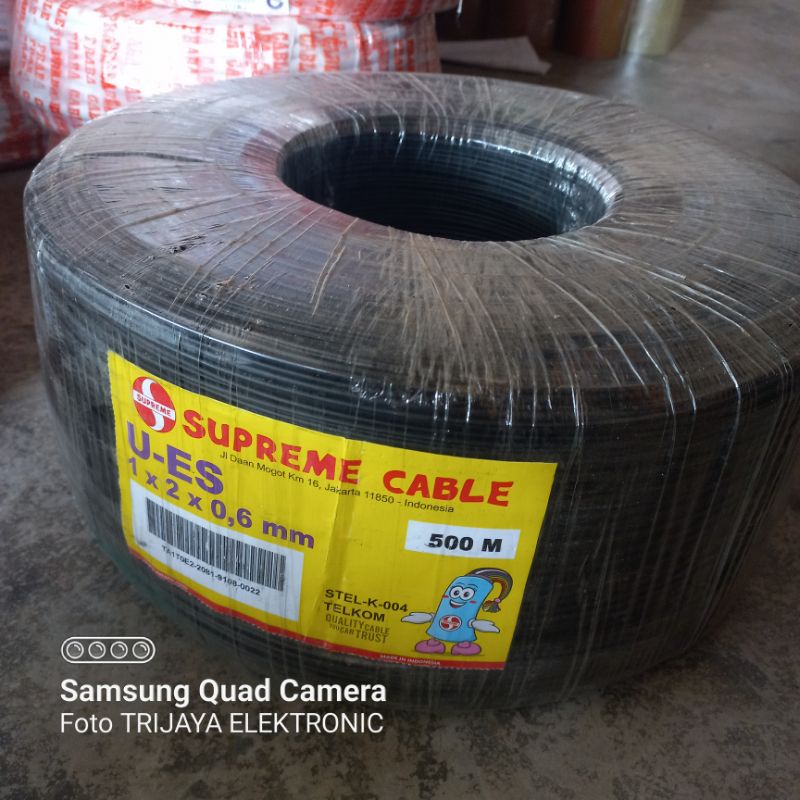 SUPREME Kabel Telpon Telepon isi 3 outdoor U - ES 1 x 2 x 0,6mm