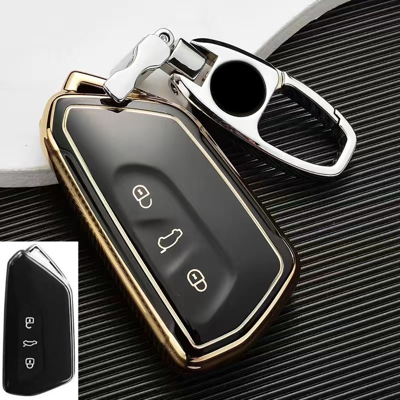 Untuk Volkswagen CC Key Cover Passat B7/Magotan/Magotan Varian/VW Key Case Full Protect Shell Key Case