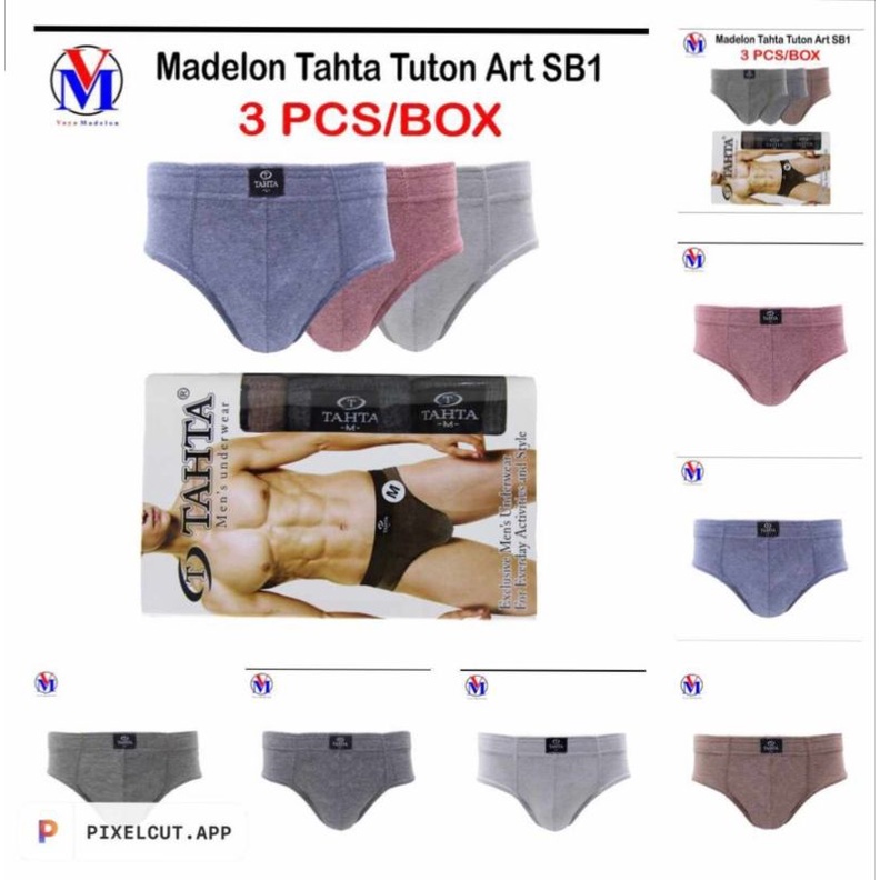 Celana Dalam Pria TAHTA Sempak pria Katun