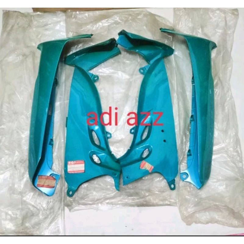 legsil tebeng sayap luar dalam set hijau shogun r 110 new original SGP