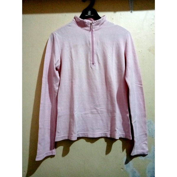 T-shirt POLO pink size M (preloved)
