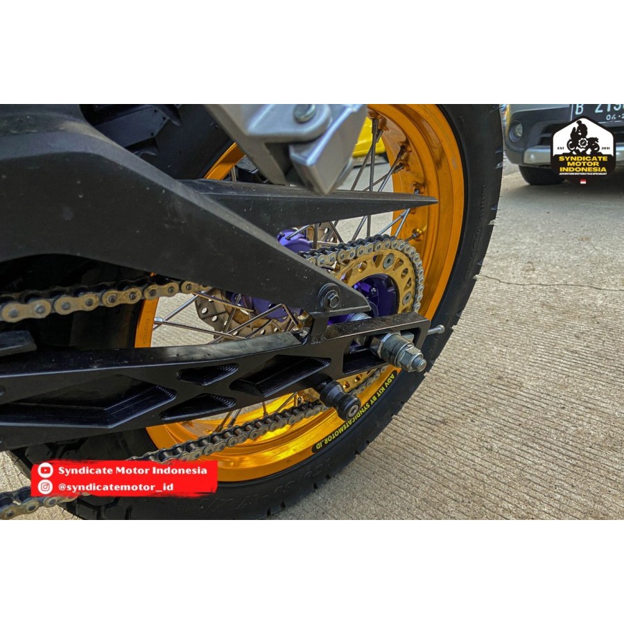 Swing Arm Aluminium Panjang PNP CB150X / CB150R - Hitam