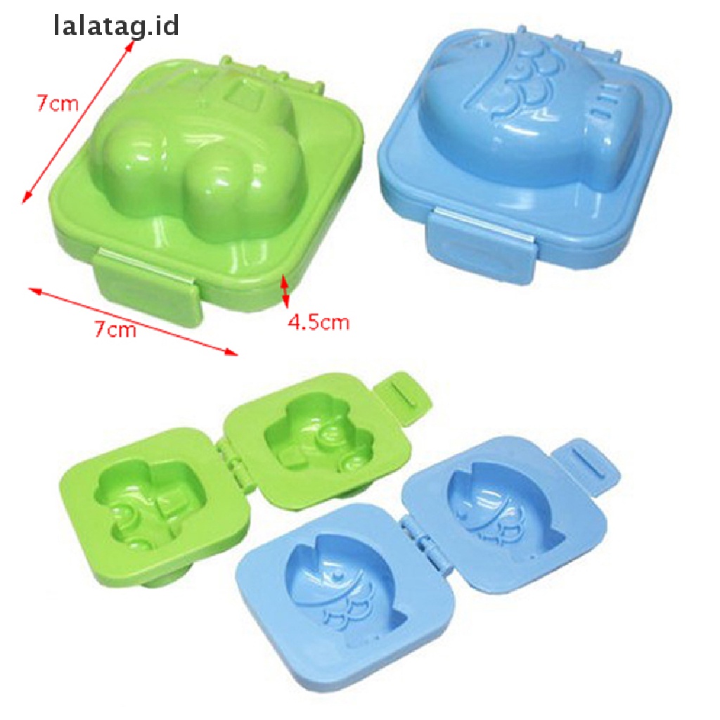 [lalatag] Cetakan Telur Lucu Kartun Bayi Rice Ball Mold 3D Egg Ring Bento Aksesoris Alat [ID]