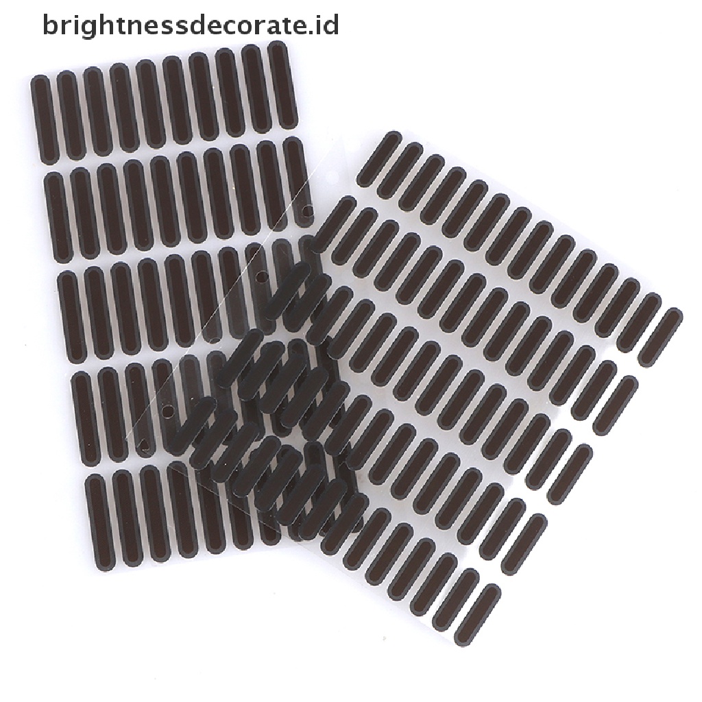 [Birth] 50/70pcs Universal Phone Speaker Lubang Suara Net Anti Debu Bukti Mesh Stiker [ID]