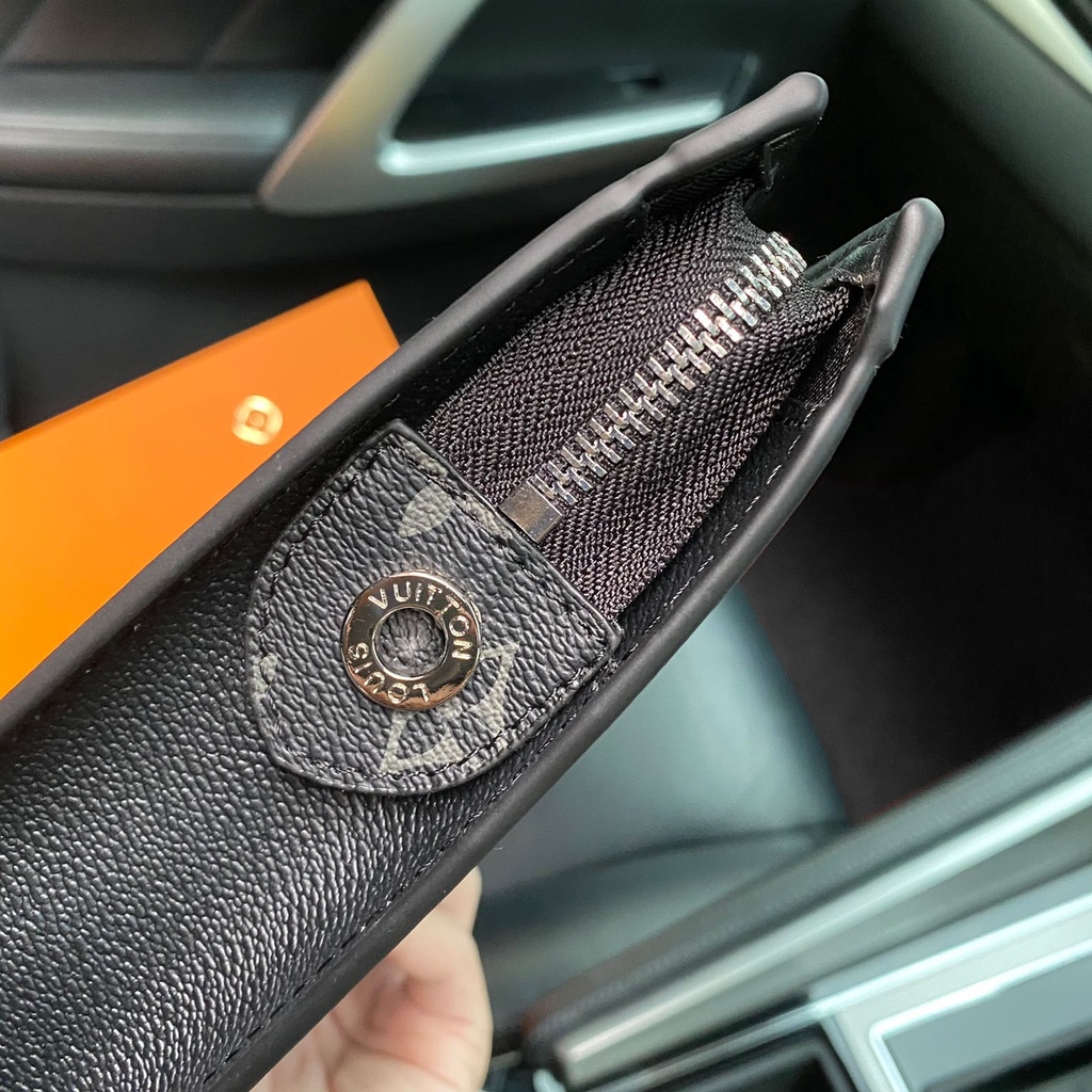 Clutch Gram Black Brown  8112 (FreeKantongKain+Bubble Wrap+NoSeri)