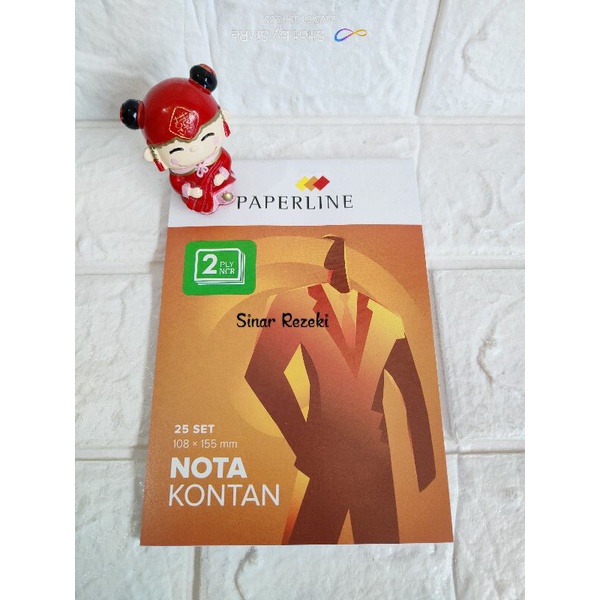 

10 buah!! Nota kontan 2ply/nota kontan rangkap 2/nota kontan paperline kecil/nota 2 ply paperline