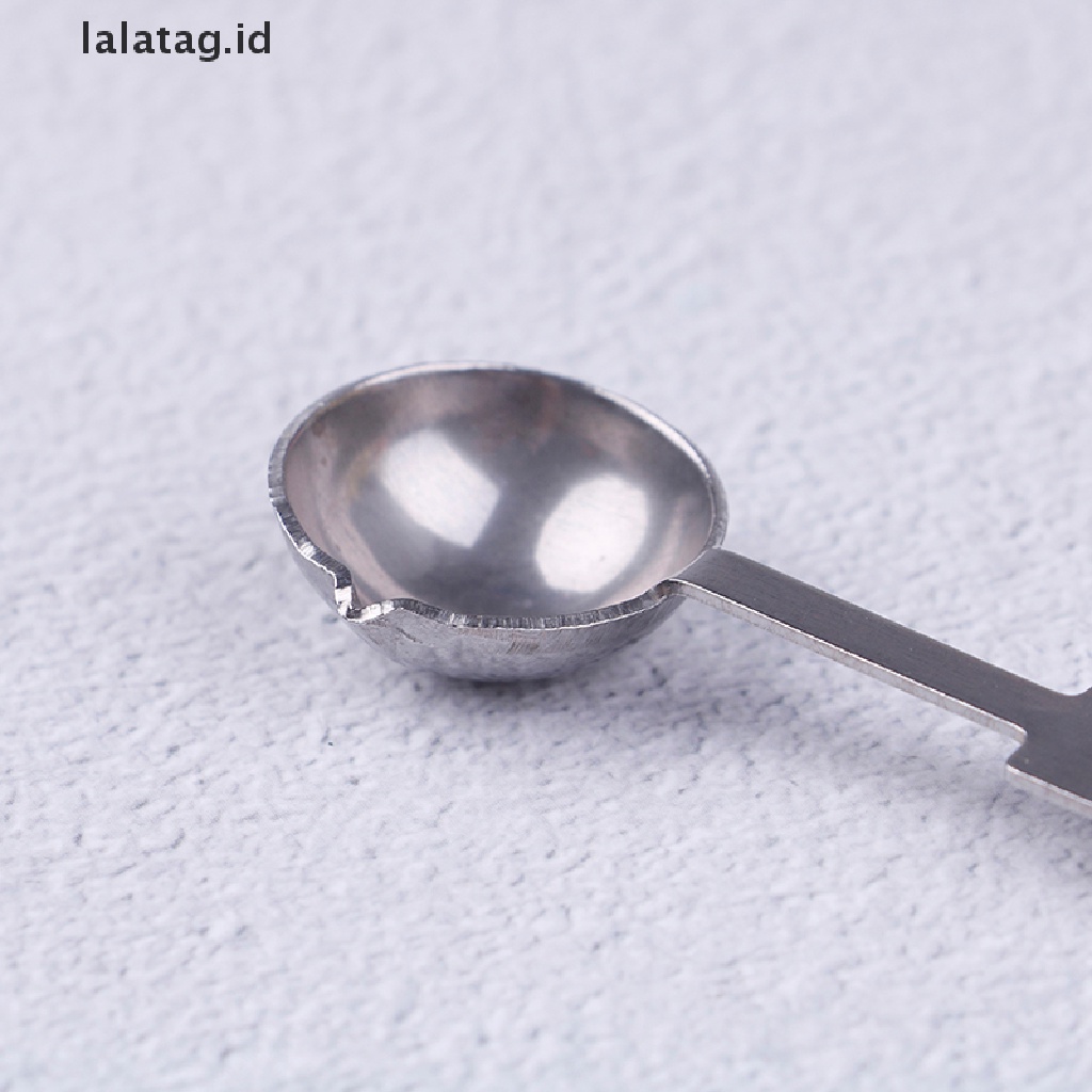 [lalatag] Sendok Cap silver Besar vintage wax sealing spoon melg sealing wax [ID]