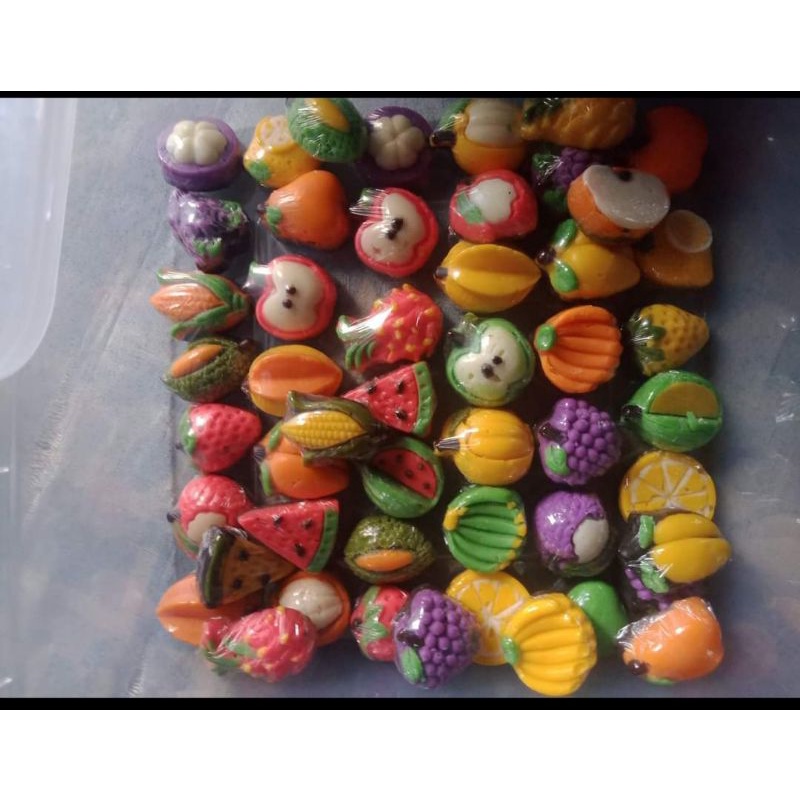 

Coklat aneka buah karakter 250g/toples