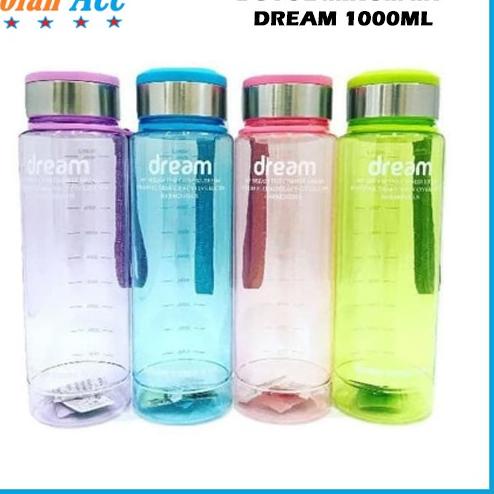 AZA349 Botol Minum My Dream 1000ML My Bottle Dream Infused Water 1 Liter |||