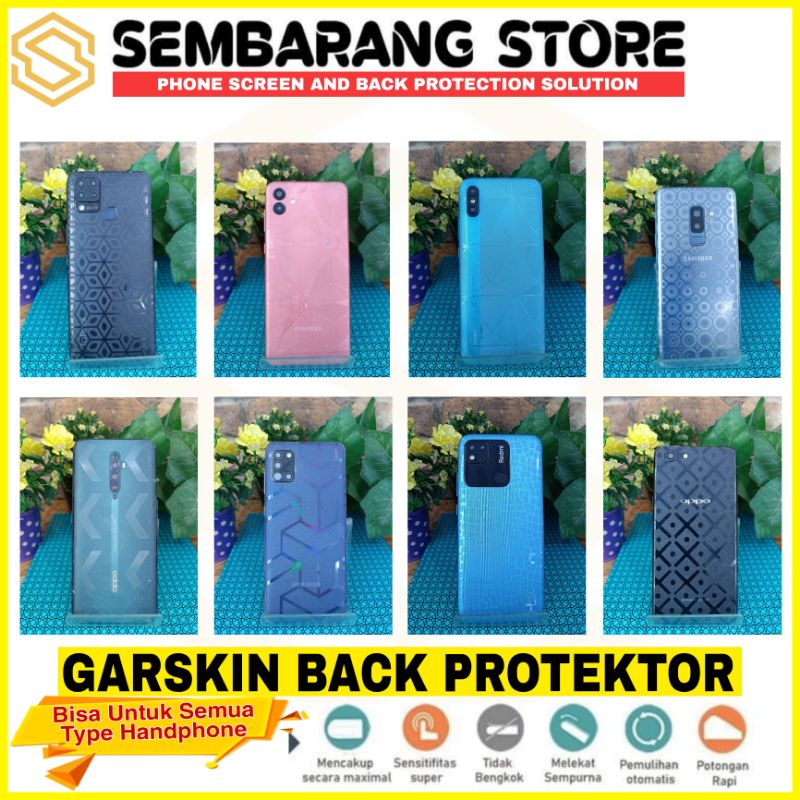 Garskin Transparan Garskin Anti jamur Xiaomi  MiA1/MiA2 Lite/MiA2/Mi10T /Mi10T Pro/Mi11/Mi11 Lite /X