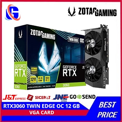 ZOTAC GAMING GeFORCE RTX3060 TWIN EDGE OC 12GB DDR6 3060 RTX DDR6