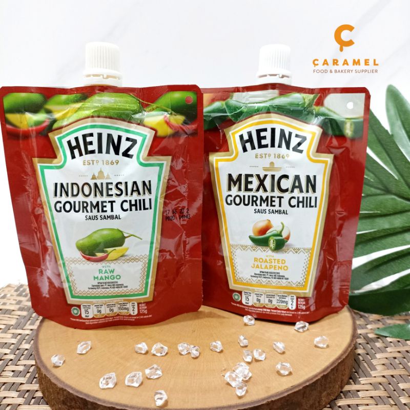 

Heinz Mexican Chili/Raw Mango 125g- Heinz Saus Sambal Pouch-Heinz Sauce