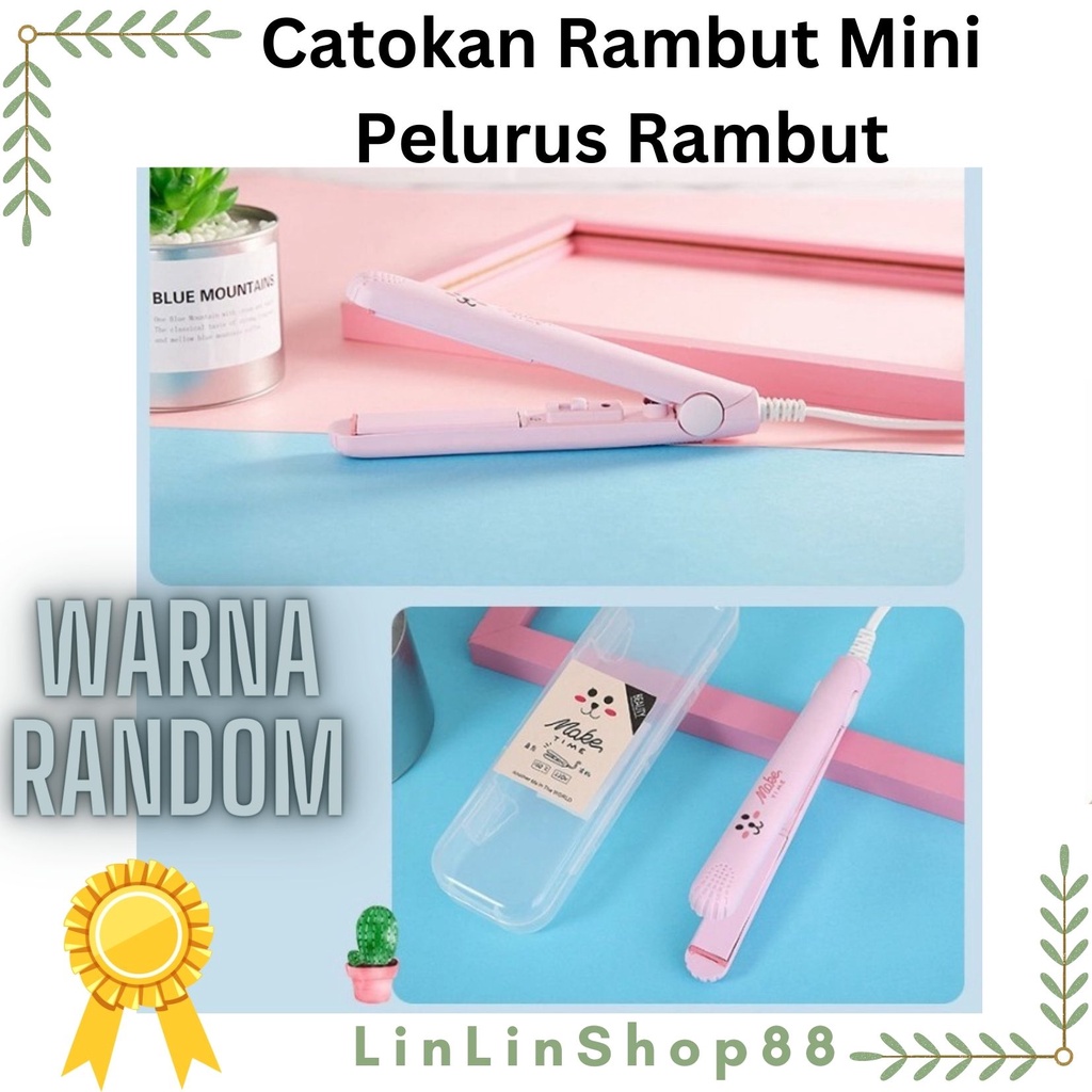 Catok Catokan Rambut Mini Pelurus Rambut Random