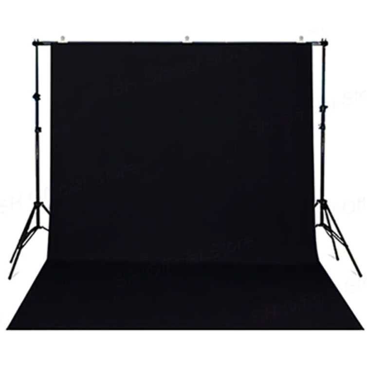 Kain Backdrop Studio Fotografi Non-Woven Textile Green Black White Screen - SH-BJB-01