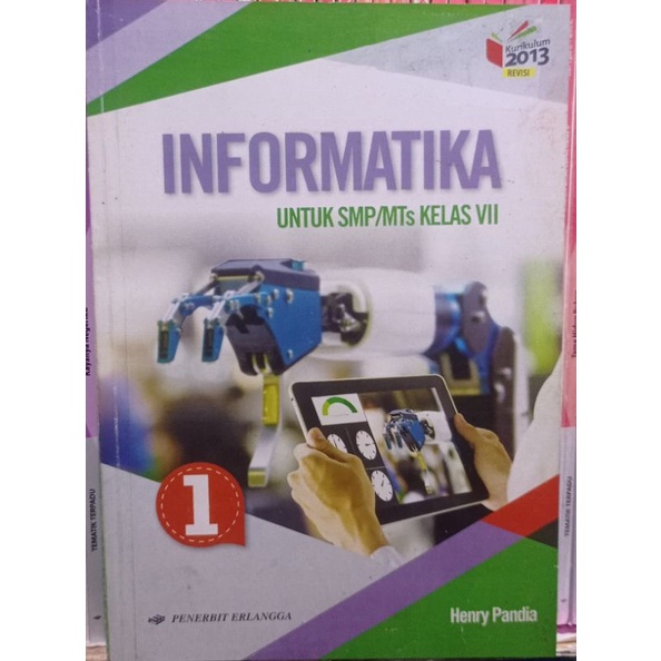 INFORMATIKA KLS 7 SMP KURIKULUM 2013(BEKAS)