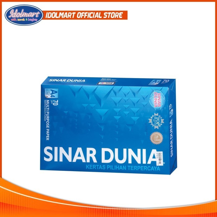 

Ready oke] Kertas HVS A4 70 gram Sidu sinar dunia