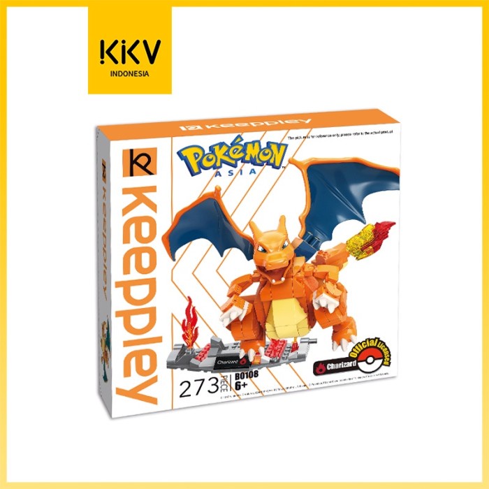 Brick Kkv - Mainan Brick Balok Susun Diy Pokemon Keepley / Pokemon Block Toy
