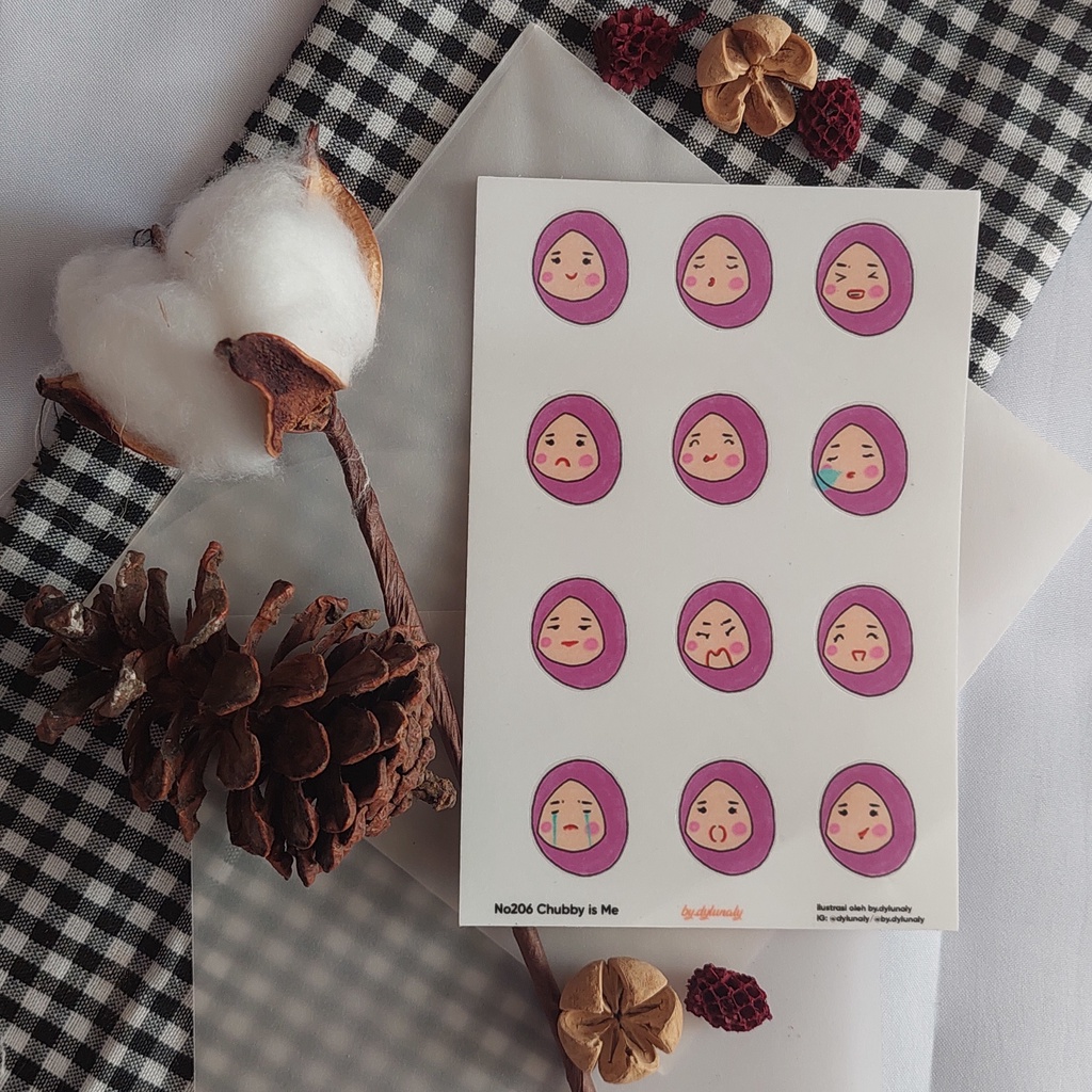 

[Sticker] - 206 Chubby is Me - by.dylunaly