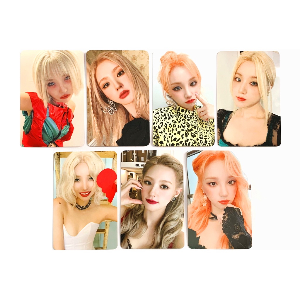 [sharing] (G)I-DLE - NXDE Photocard Benefit (Appmus / KTOWN4U)