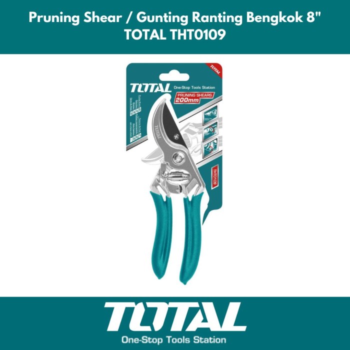 Pemotong Gunting Pangkas Ranting Pruning Shear Gunting Ranting 8" Total Tht0109