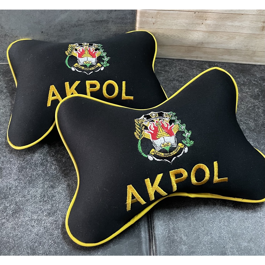 Bantal Mobil Akpol (Rastra) - Bantal Mobil Akademi Kepolis*an - Bantal Kepala Akpol