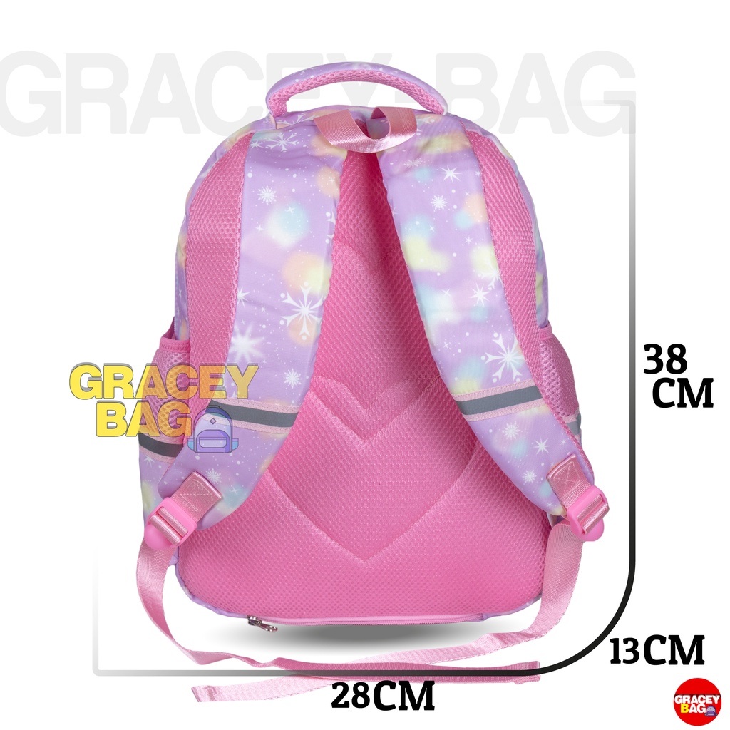 GB-9861 Tas Ransel Anak Perempuan / Tas Sekolah Frozen Impor