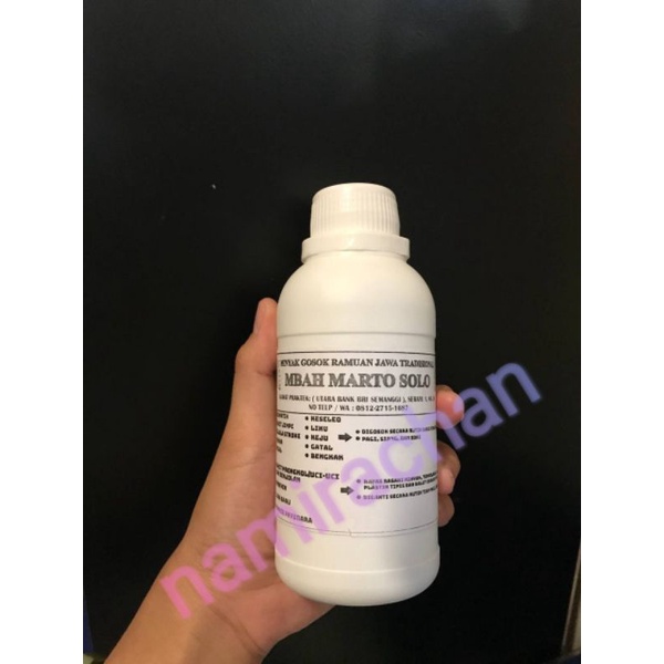 Minyak Urut Mbah Marto solo asli 250ml