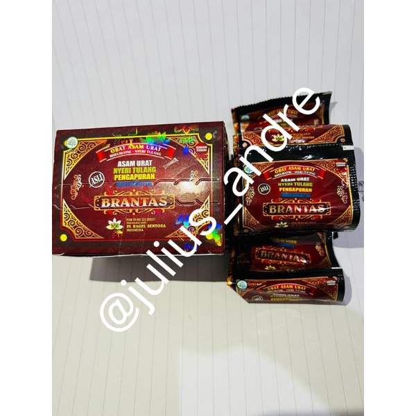 Brantas asam urat original