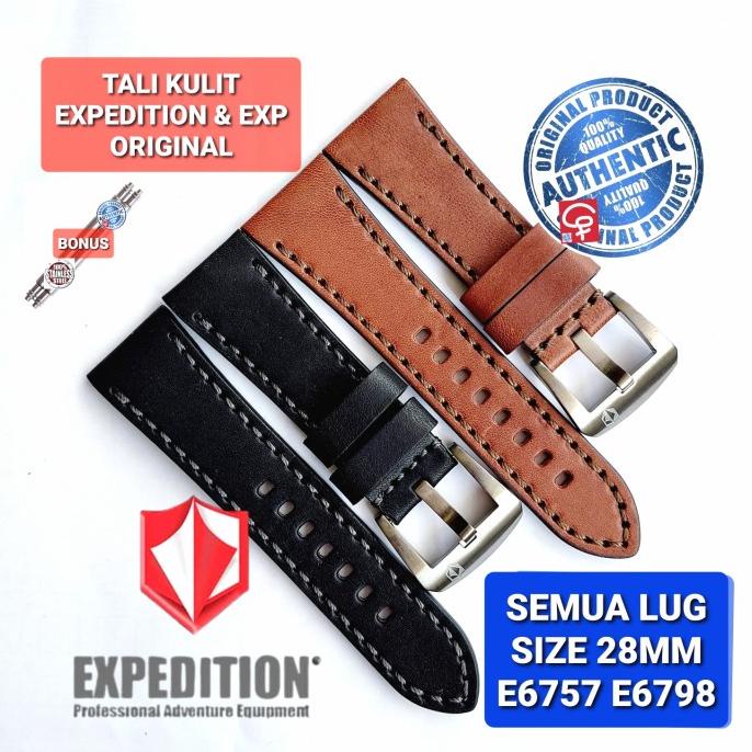 STRAP TALI JAM TANGAN EXPEDITION ASLI ORIGINAL 100% E6757 E 6757 28MM ---NEW---