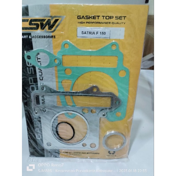 paking topset satria fu 150