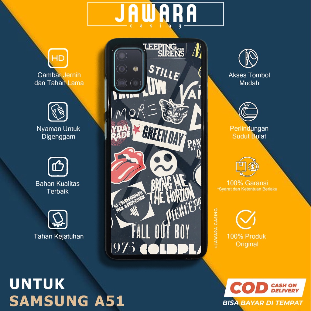 Case Samsung A51 Casing Samsung A51 Jawara Casing [MSCB] Case Glossy Case Aesthetic Custom Case Anim