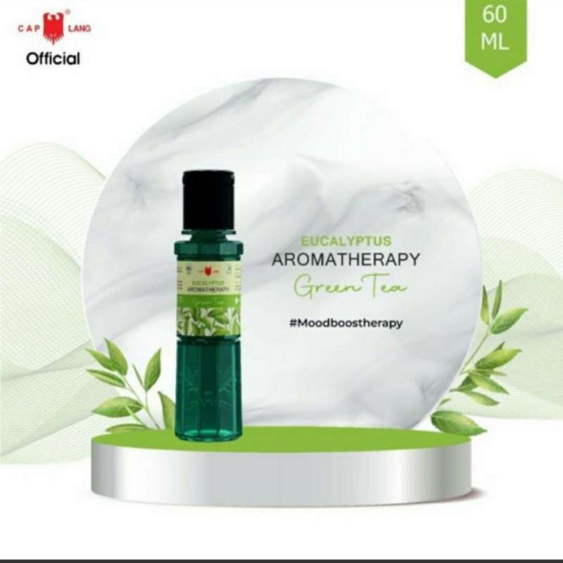 CAP LANG Minyak Ekaliptus Aromatherapy Green Tea 60ml