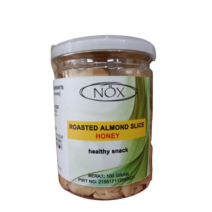 

NOX ROASTED ALMOND SLICE HONEY