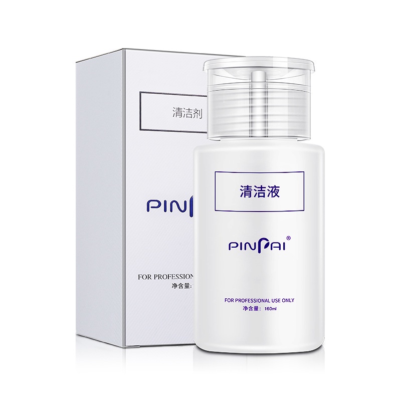 Pinpai Cleanser 160ml / Pinpai Remover 160 ml / Nail Gel Polish Remover /Pure Aceton menghapus 160ml