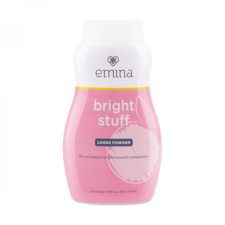 (BISA COD) Emina Bright Stuff Loose Powder 55gr