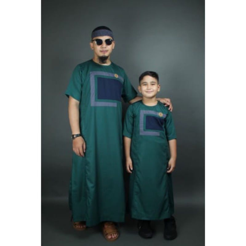 Jubah oblong al amwa - gamis al amwa - Jubah Jumbo - Al haramain