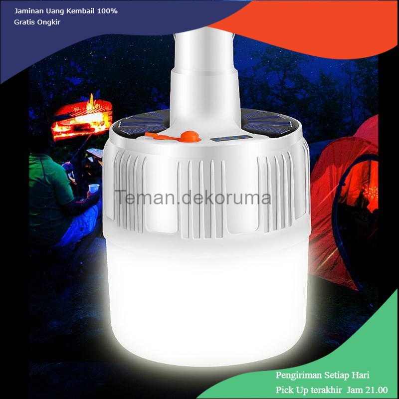 TD - LMP Oobest Lampu Gantung Bohlam LED Solar Panel Lamp Light 80W - YJ-24