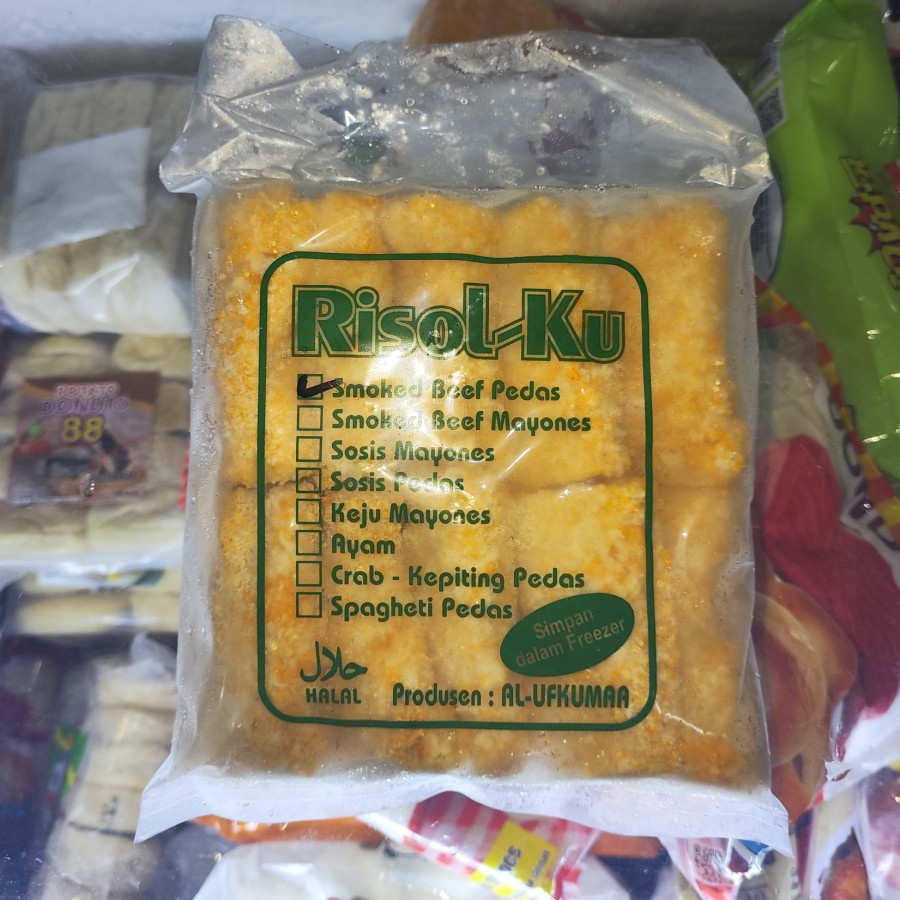 

Risol-ku smoked beef pedas 500 gr