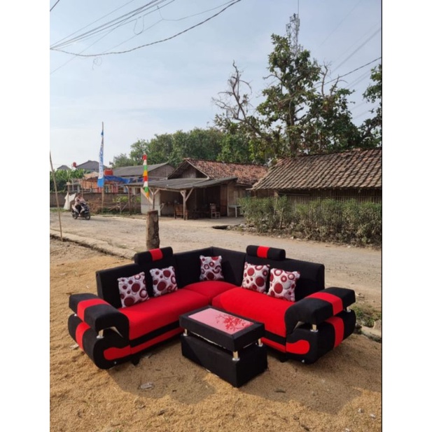 Sofa Letter L Sudut OT termurah (Bekasi)