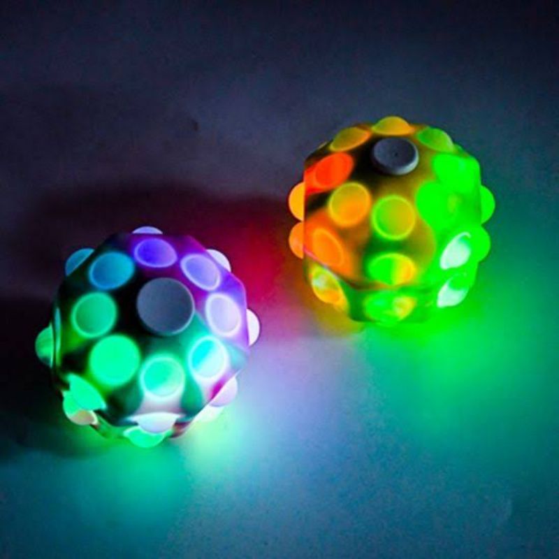 Pop It Bola LED Anti Stress 3D