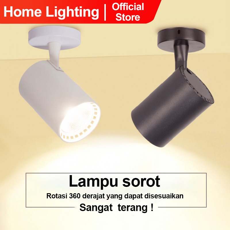 Home Lightinng LED LAMPU LED SOROT LAMPU SOROT SPOTLIGHT COB SPOT LIGHT CAHAYA PUTIH / KUNING 10W / 20W TANPA RELL