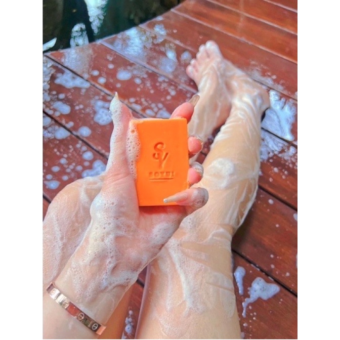 SOYOU WHITENING VIT C COLLAGEN SOAP / SABUN MANDI PEMUTIH VITAMIN C ORIGINAL THAILAND