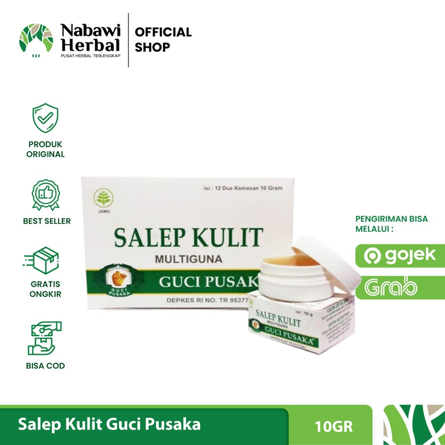 GUCI PUSAKA - Salep Kulit Guci Pusaka Multiguna 10gr