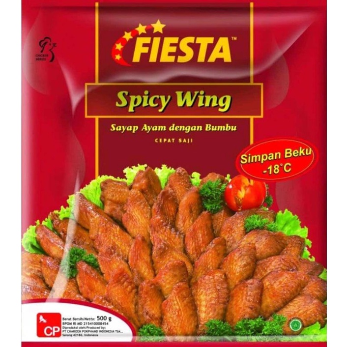 

Fiesta Spicy Wings 500gr