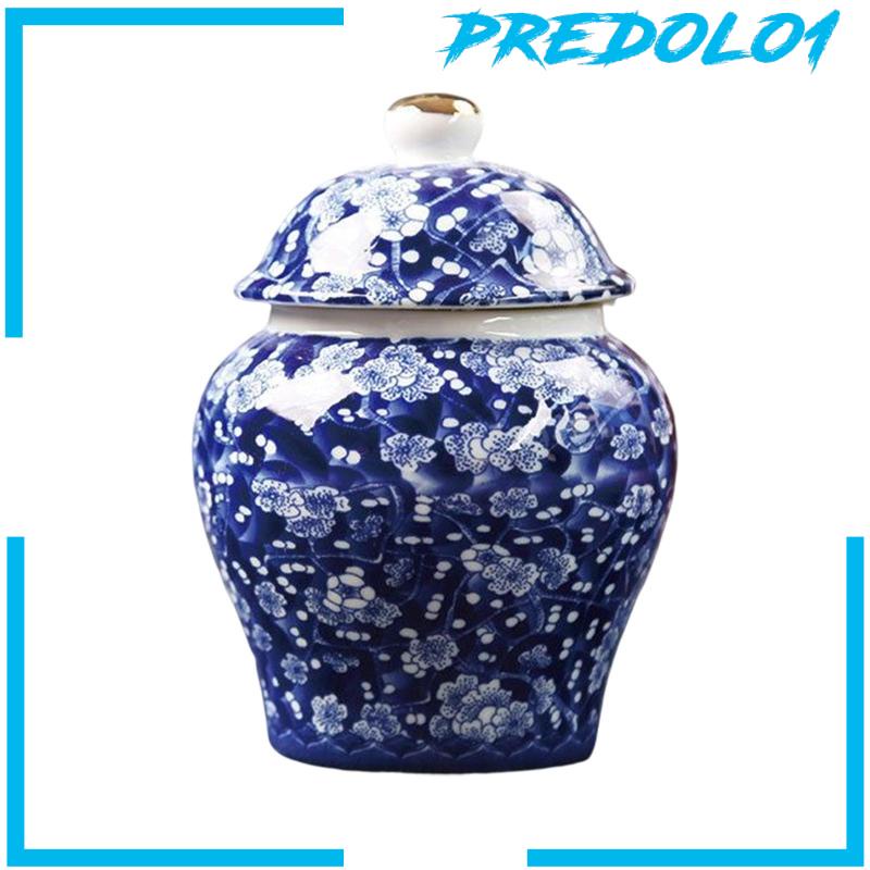 [Predolo1] Gaya China Porcelain Ginger Jar Storage Jar Glazed Hand Painted Household