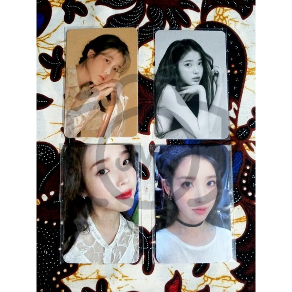 Photocard PC IU Binder Lilac & Photo Binder Album Merchandise MD April 2020